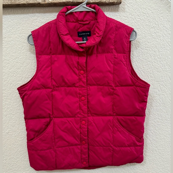 Women's Land End Down Vest - Picture 1 of 5